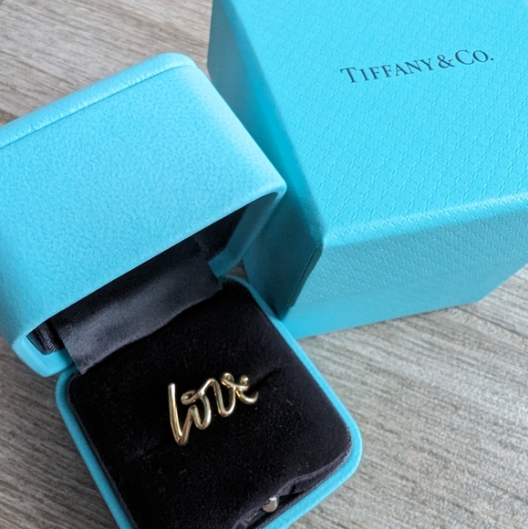 Tiffany & Co. Graffiti Love ring - Picture 2 of 16